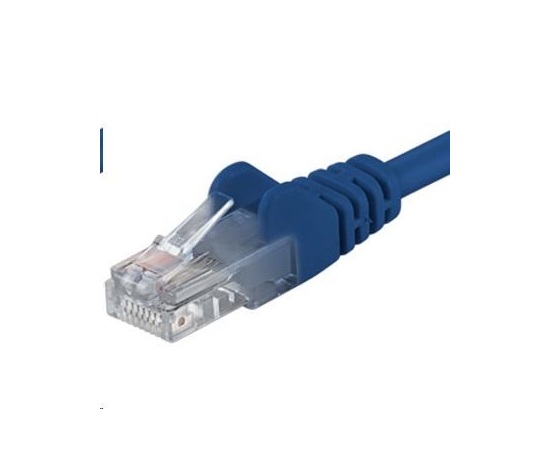 PREMIUMCORD Patch kabel UTP RJ45-RJ45 CAT5e 2m modrá