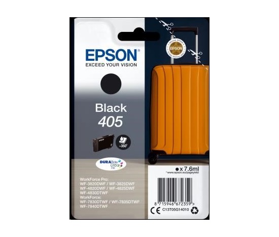 EPSON ink Singlepack Black 405 Durabrite Ultra