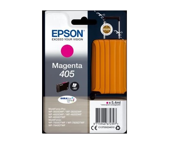 EPSON ink Singlepack Magenta 405 Durabrite Ultra