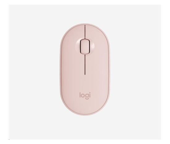 Logitech Pebble Wireless Mouse M350, růžová