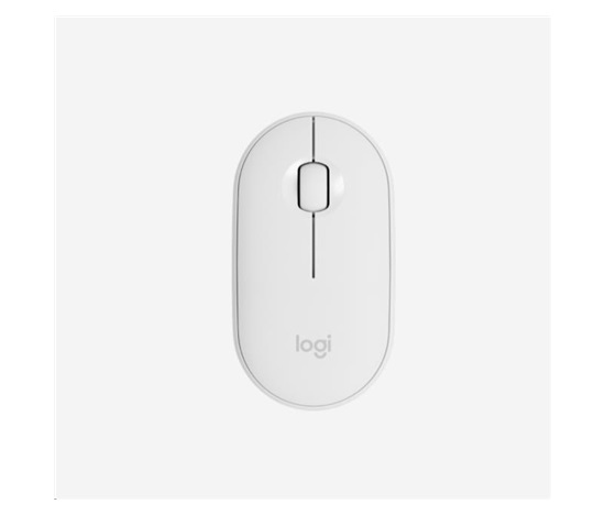Logitech Pebble Wireless Mouse M350, světle šedá