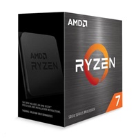 CPU AMD RYZEN 7 5800X, 8-core, 3.8 GHz (4.7 GHz Turbo), 36MB cache (4+32), 105W, socket AM4, bez chladiče