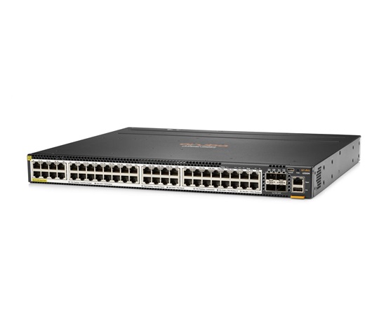 Aruba 6300M 48-port 1GbE Class 4 PoE and 4-port SFP56 Switch