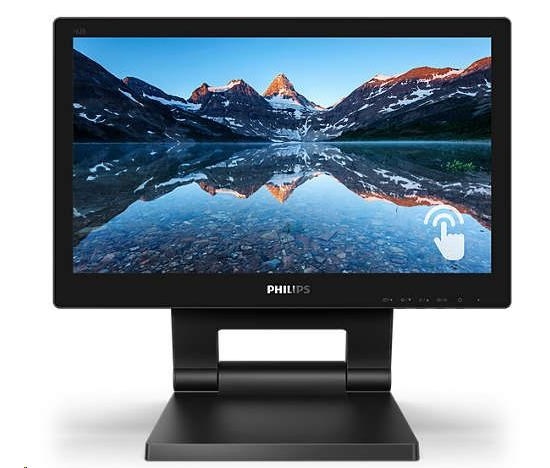 Philips MT IPS LED 15,6" 162B9T - touch, 1366x768, D-Sub, DVI, DP, HDMI, USB, repro, nast vyska, posk obal