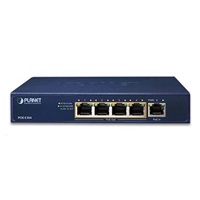 Planet POE-E304 PoE extender, 1xPoE-in, 4xPoE-out 65W, 802.3bt/at/af, Gigabit