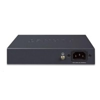 Planet FSD-604HP Switch, 4x PoE 802.3at 60W+ 2x 100Base-TX, VLAN, extend mód 10Mb/s do 250m, fanless, ESD
