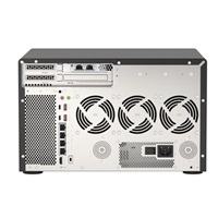 QNAP TVS-h1288X-W1250-16G (6C/XeonW-1250/4,7GHz/16GBRAM/12xSATA/2xM.2/4x2,5GbE/2x10GbE/5xUSB3.2/3xPCIe/1xHDMI)