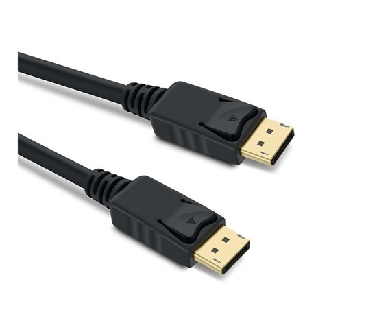 PREMIUMCORD Kabel DisplayPort 1.4 přípojný kabel M/M, zlacené konektory, 5m