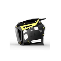 Fortron skříň T-Wings CMT710 Gold, Dual System, průhledná bočnice