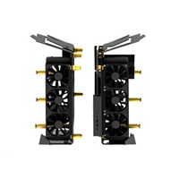 Fortron skříň T-Wings CMT710 Gold, Dual System, průhledná bočnice