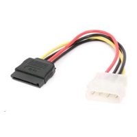 GEMBIRD Kabel SATA napájecí 15cm (interní, redukce molex 5,25"/SATA)