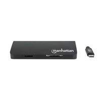 MANHATTAN Adapter SuperSpeed USB-C Male na HDMI Female, černá