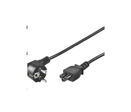 PREMIUMCORD Kabel napájecí 230V pro NTB (3pin, Schuko, trojlístek) 2m