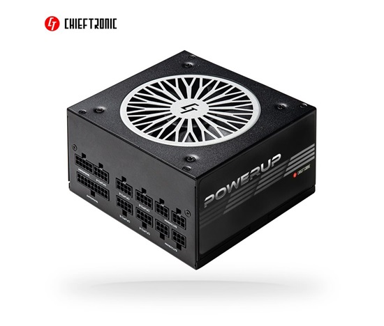 CHIEFTEC zdroj Chieftronic PowerUp GPX-550FC, 550W ATX,80PLUS GOLD,cable-mgt,retail