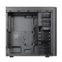 CHIEFTEC skříň Miditower CW-01B-OP Black, ATX, 2x USB 3.0 / 3,1 Gen 1