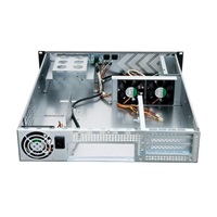 CHIEFTEC skříň Rackmount 2U ATX, UNC-210TR-B-U3, without Riser Card, Black, 400W zdroj