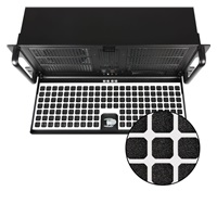 CHIEFTEC skříň Rackmount 4U ATX/EATX UNC-411E-B-80R, 2x 800W, Black