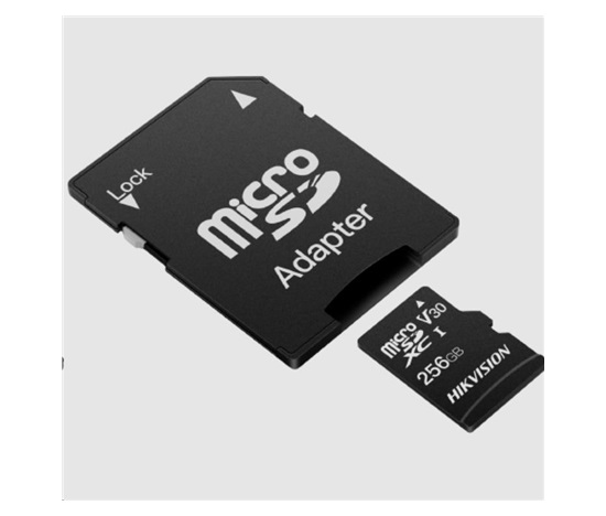HIKVISION MicroSDHC karta 8GB C1 (R:23MB/s, W:10MB/s) + adapter