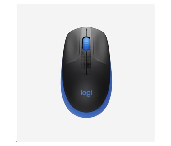 Logitech Wireless Mouse M190 Full-Size, blue