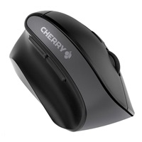CHERRY myš MW 4500 LEFT, ergonomická pro LEVÁKY, 600/900/1200 DPI /6 tlačítek / mini USB receiver, černá