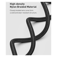 Baseus Cafule Series nabíjecí / datový kabel USB-C na Lightning PD 20W 2m, černá