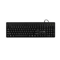 CONNECT IT Combo drátová černá klávesnice + myš, CZ + SK layout