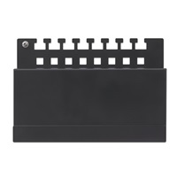 Intellinet Patch panel 8 port Cat6A, stíněný FTP, černý, stolní