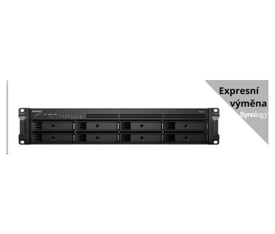 Synology RS1221+ RackStation (4C/Ryzen V1500B/2,2GHz/4GBRAM/8xSATA/2xUSB3.2/4xGbE/1xPCIe)