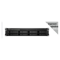 Synology RS1221RP+ RackStation (4C/Ryzen V1500B/2,2GHz/4GBRAM/8xSATA/2xUSB3.2/4xGbE/1xPCIe/RP)