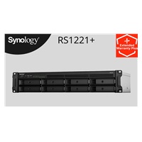 Synology RS1221RP+ RackStation (4C/Ryzen V1500B/2,2GHz/4GBRAM/8xSATA/2xUSB3.2/4xGbE/1xPCIe/RP)