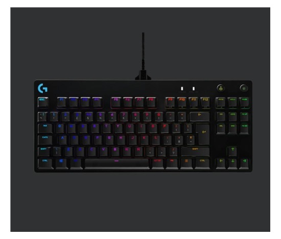 Logitech klávesnice G PRO, Mechanical Gaming Keyboard, US, Black