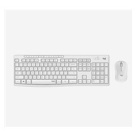 Logitech Silent Wireless Combo MK295, bezdrátová klávesnice + myš, US, Off-White