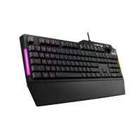 ASUS klávesnice TUF GAMING K1 (RA04), membránová, US, černá