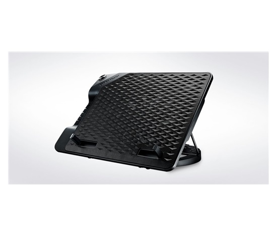 BAZAR - Cooler Master chladící podstavec NotePal ErgoStand III pro notebook do 17", 23cm, černá - poškozená krabice