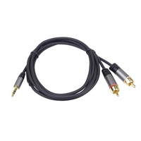 PREMIUMCORD kabel, Jack 3.5mm-2xCINCH M/M 1,5m