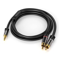 PREMIUMCORD kabel, Jack 3.5mm-2xCINCH M/M 3m