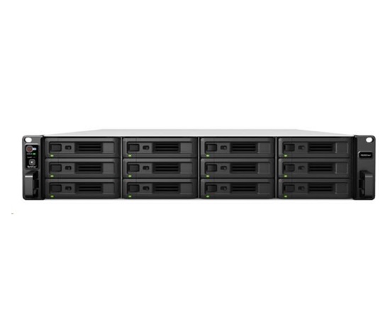 Synology RS3621xs+ RackStation (8C/XeonD-1541/2,1-2,7GHz/8GBRAM/12xSATA/2xUSB3.2/4xGbE/2x10GbE/2xPCIe/RP)