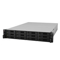 Synology RS3621xs+ RackStation (8C/XeonD-1541/2,1-2,7GHz/8GBRAM/12xSATA/2xUSB3.2/4xGbE/2x10GbE/2xPCIe/RP)