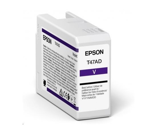 EPSON ink Singlepack Violet T47AD UltraChrome Pro 10 ink 50ml