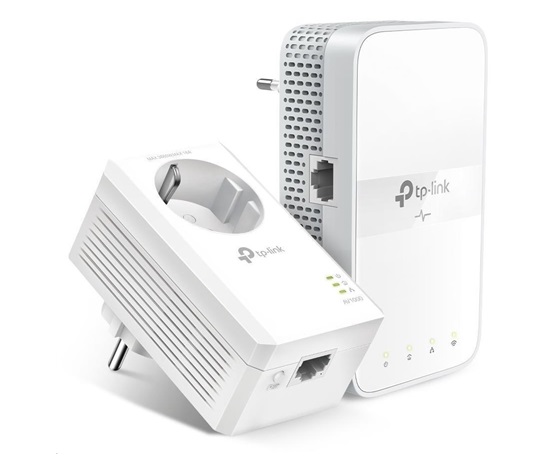 TP-Link TL-WPA7617KIT OneMesh/EasyMesh WiFi5 průchozí powerline set (AC1200, AV1000,1xGbE,HomePlug AV2)