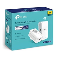 TP-Link TL-WPA7617KIT OneMesh/EasyMesh WiFi5 průchozí powerline set (AC1200, AV1000,1xGbE,HomePlug AV2)