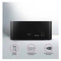 AXAGON ADSA-SN, USB 3.2 Gen1 - SATA 6G, 2.5"/3.5" HDD/SSD dokovací stanice POŠKOZEN OBAL