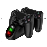 iPega PG-9180 Double Charger dokovací stanice pro gamepady PS4, černá