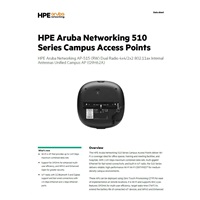 Aruba AP-515 (RW) Dual Radio 4x4:4 + 2x2:2 802.11ax Internal Antennas Unified Campus AP RENEW Q9H62A Q9H62AR