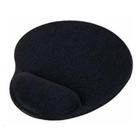 PremiumCord Podložka pod myš gelová černá