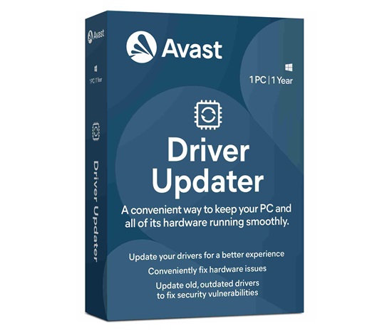 _Nová Avast Driver Updater 1PC na 12 měsíců
