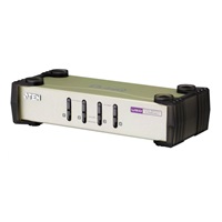 ATEN 4-port KVM PS/2 , 1.2m kabely