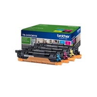 BAZAR - BROTHER Toner TN-243CMYK - PRO HLL32x0 DCPL35x0 MFCL37x0 - cca 1000stran SADA - poškozený obal
