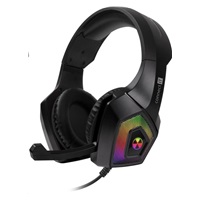 CONNECT IT herní sluchátka BATTLE RGB Ed. 3, s mikrofonem, černá