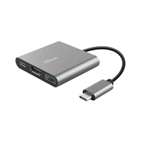TRUST adaptér DALYX, 3-in-1, USB-C